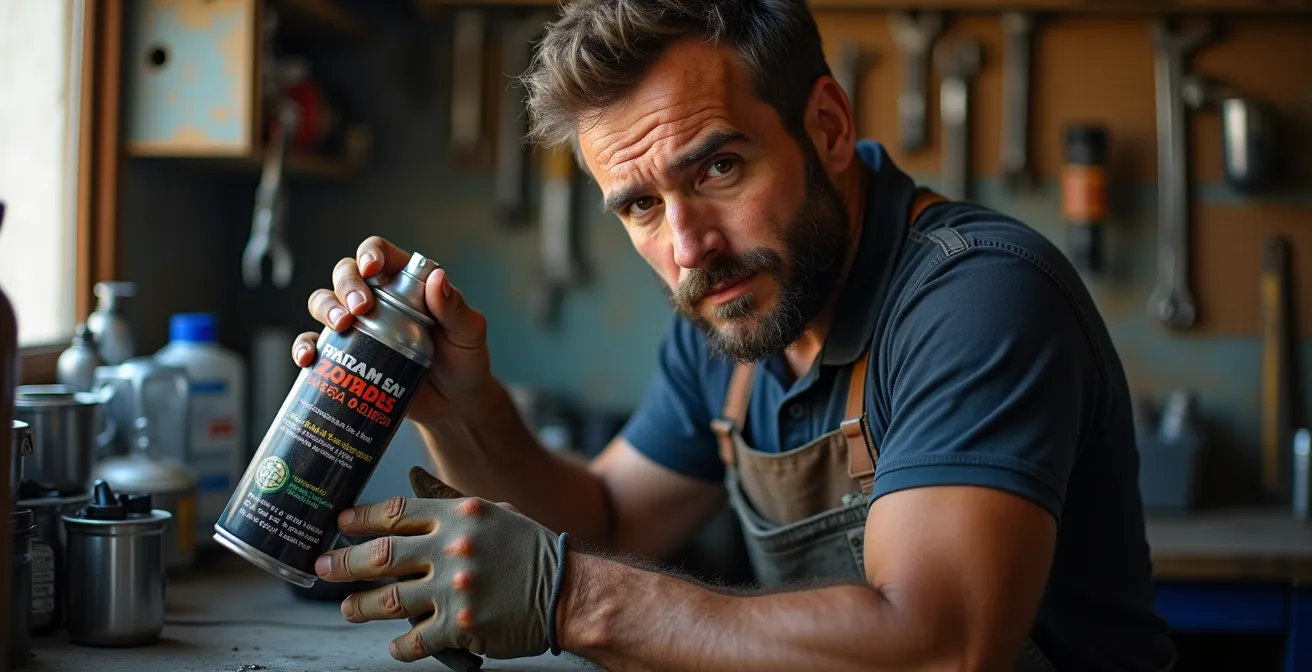 Mecánico limpiando pistones de freno de motocicleta con herramientas especializadas